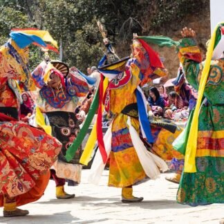 Sacred Cham Dance — Paro Tsechu Festival, Bhutan