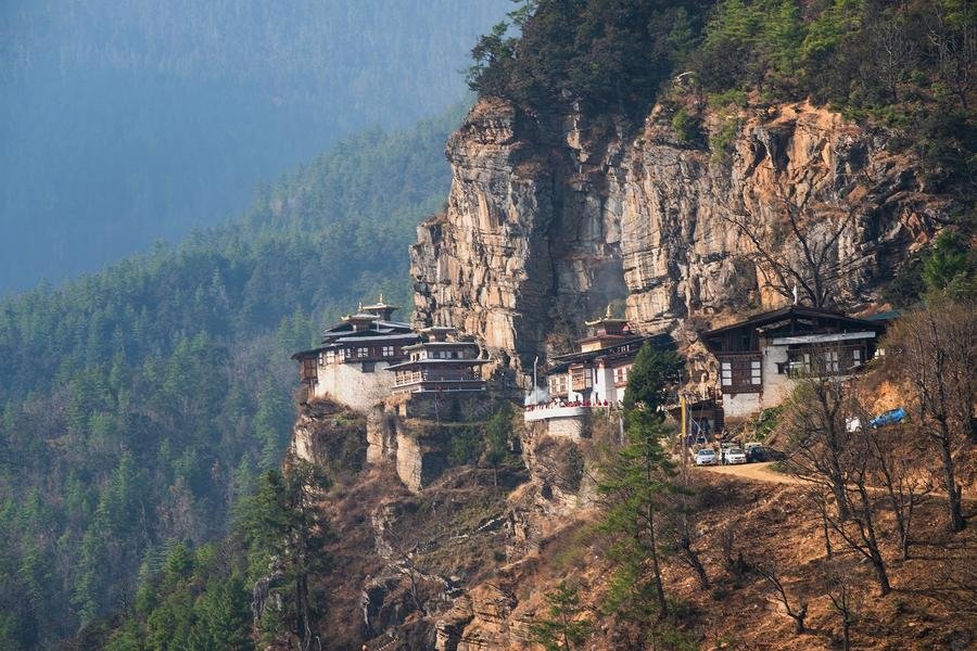Tiger’s Nest Monastery — Paro Taktsang, Bhutan — Fine art canvas print by Naomi McLeod