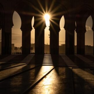 Arches of Light — Hassan II Mosque, Casablanca, Morocco