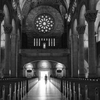 Into the Light — Basilica Interior, Quebec