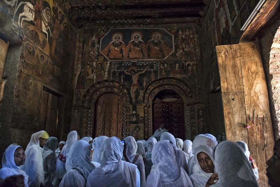 Sacred Gathering — Debre Berhan Selassie Church, Ethiopia