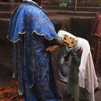 Blessing at Lalibela — Ethiopian Orthodox Ritual, Ethiopia