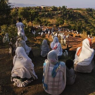 Pilgrims at Prayer — Ethiopian Highlands, Lalibela