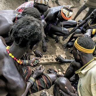The Mancala Players — Omo Valley, Ethiopia