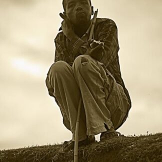 Highland Shepherd — Ethiopian Pastoral Portrait
