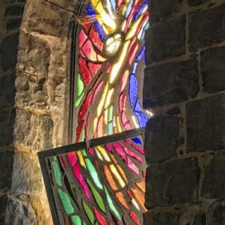 Sacred Light — Stained Glass in Medieval Stone Church