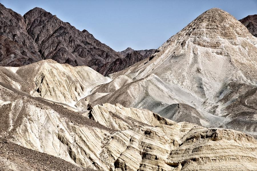 Badlands Formations — Death Valley, California — Fine art canvas print by Naomi McLeod
