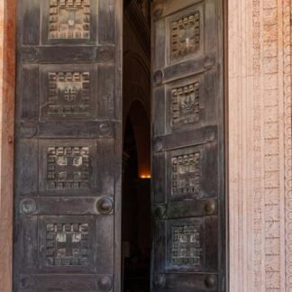 Ancient Bronze Doors — Diocletian's Palace, Split, Croatia