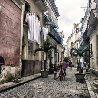 Laundry Day in Old Havana — Street Life, Cuba
