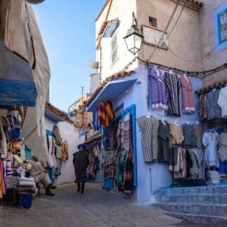 Blue Medina Morning — Chefchaouen, Morocco