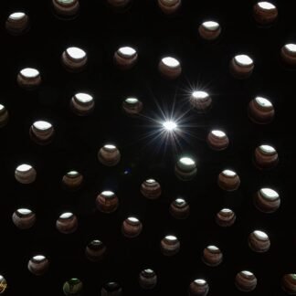 Celestial Light Pattern Abstract Wall Art Photography