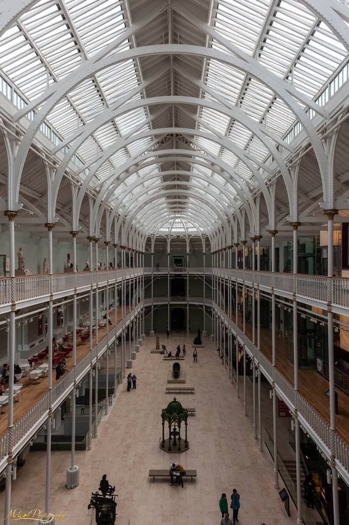 National Museum of Scotland Grand Gallery Victorian Architecture
