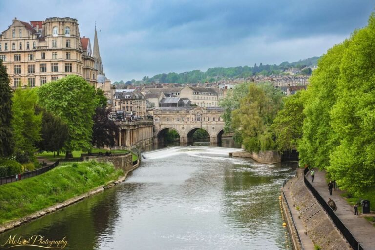 Pulteney Bridge and River Avon Bath England Fine Art Print