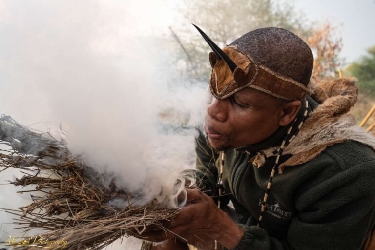 San Bushman Fire Making – Ancient African Survival Art