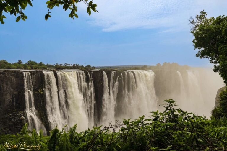 Victoria Falls Thundering Mist Zambezi River Africa